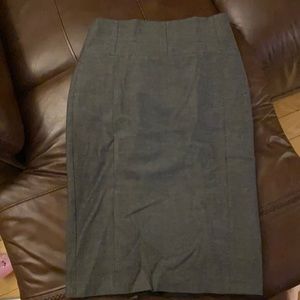 Like new gray Express pencil skirt